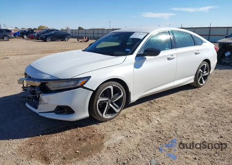 2022 Honda Accord Sport from USA, damaged, VIN 1HGCV1F32NA037754